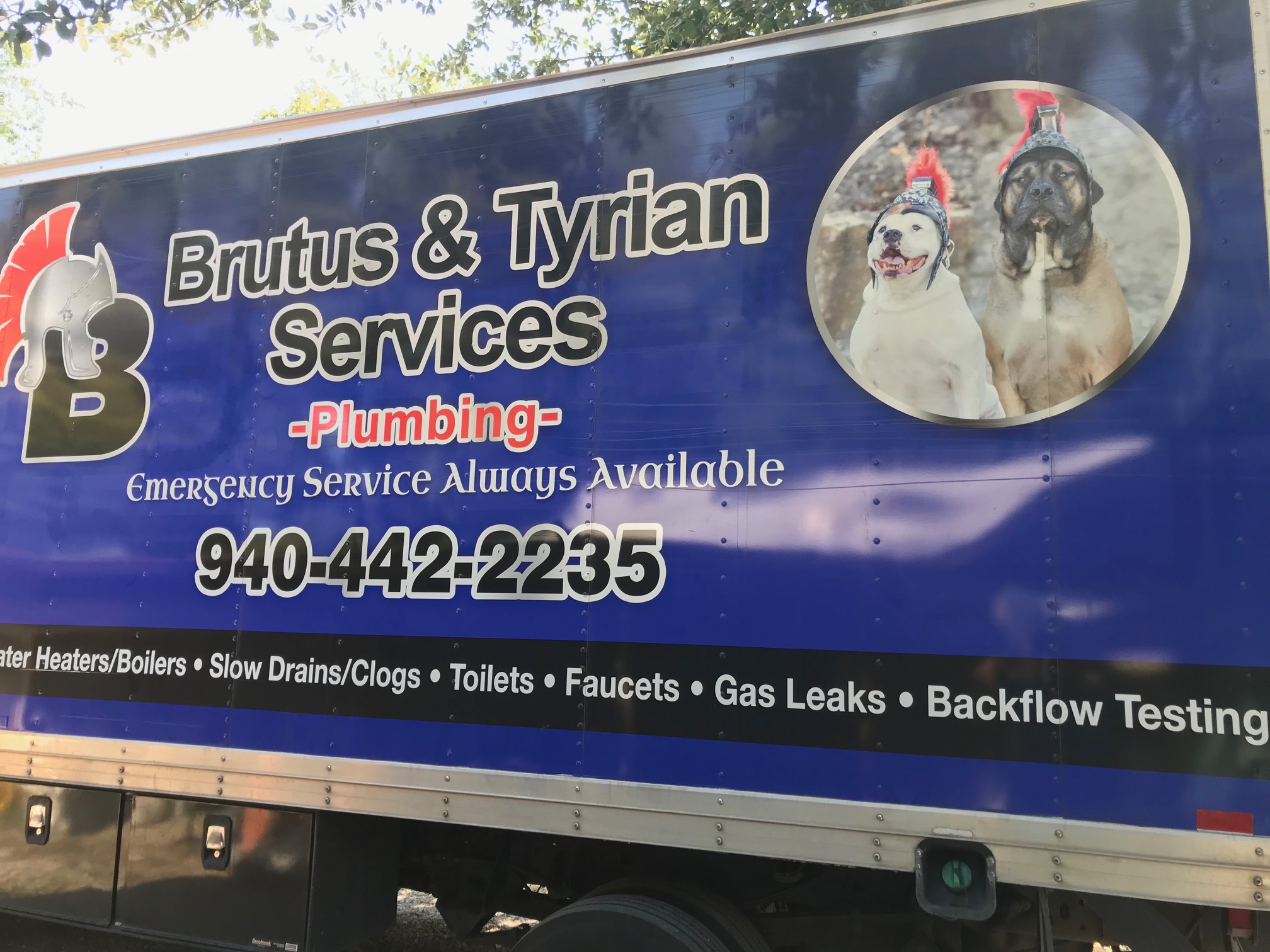 brutus & tyrian truck