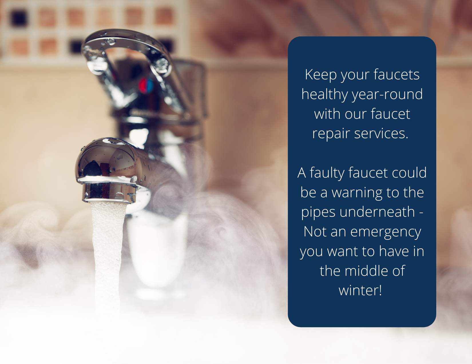hot water faucet repair